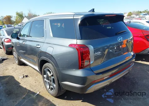 2025 Hyundai Palisade Sel Premium from USA, damaged, VIN KM8R4DGEXSU917605